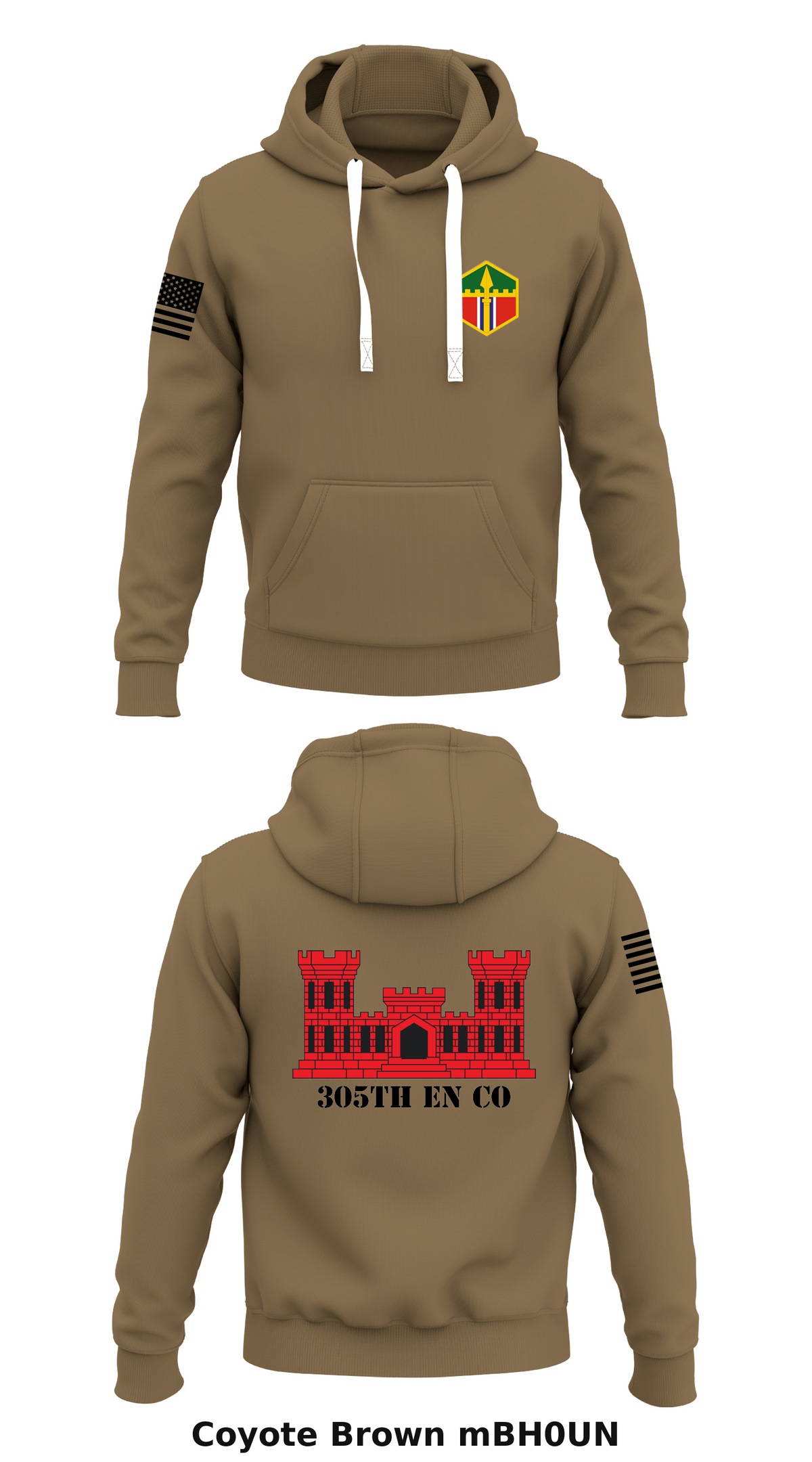 35TH EN CO Store 1  Core Men's Hooded Performance Sweatshirt - mBH0UN