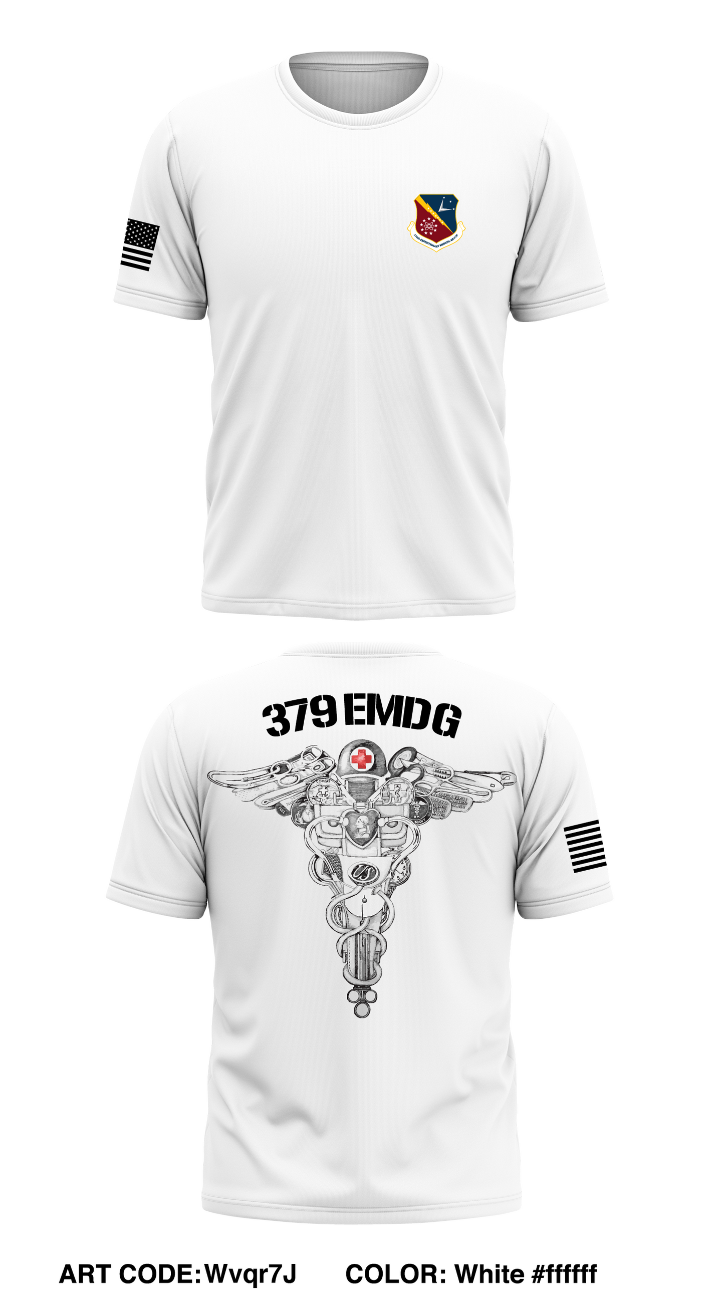 379th AEW Store 1 Core Men's SS Performance Tee - Wvqr7J