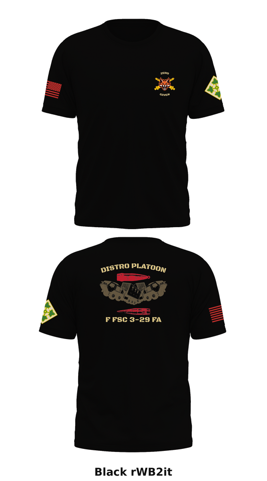 F Sfc 3-29, 4th ID  Store 1 Core Men's SS Performance Tee - rWB2it