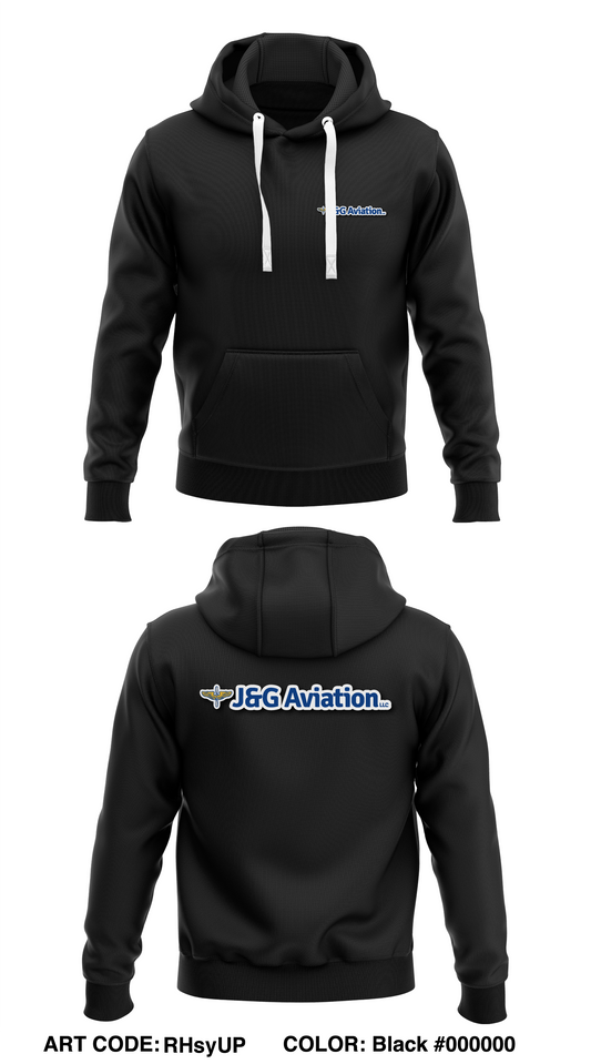 J&G Aviation Store 1  Core Men's Hooded Performance Sweatshirt - RHsyUP