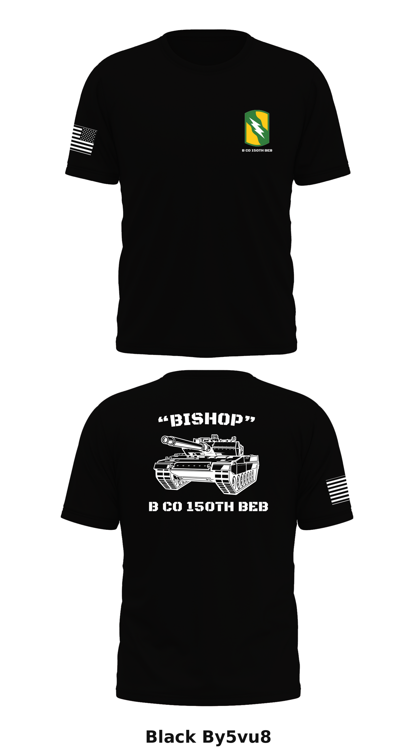 B CO 150th BEB Store 1 Core Men's SS Performance Tee - By5vu8