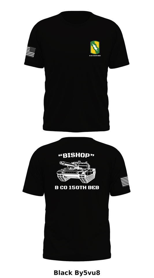 B CO 150th BEB Store 1 Core Men's SS Performance Tee - By5vu8