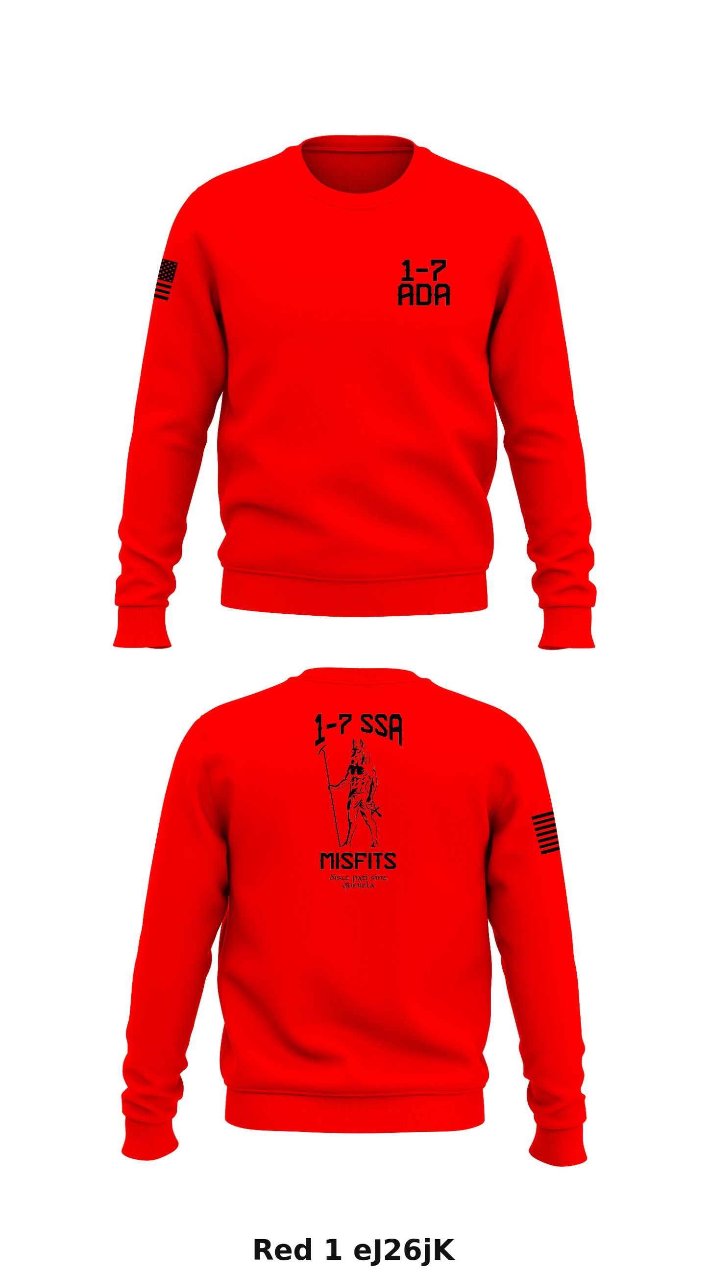 1-7 ADA Store 1 Core Men's Crewneck Performance Sweatshirt - eJ26jK