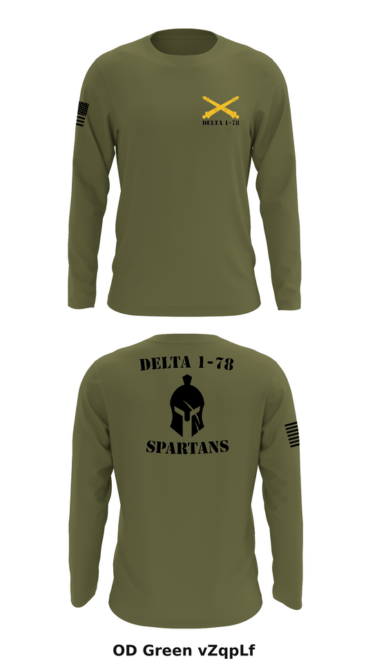 Delta 1-78 Store 1 Core Men's LS Performance Tee - vZqpLf