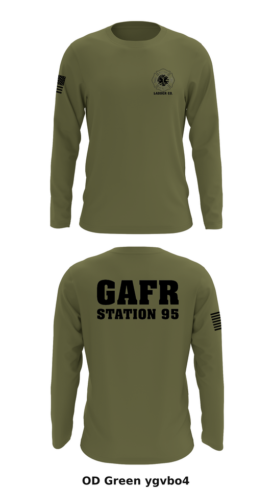 GAFR Station 95 Store 1 Core Men's LS Performance Tee - ygvbo4