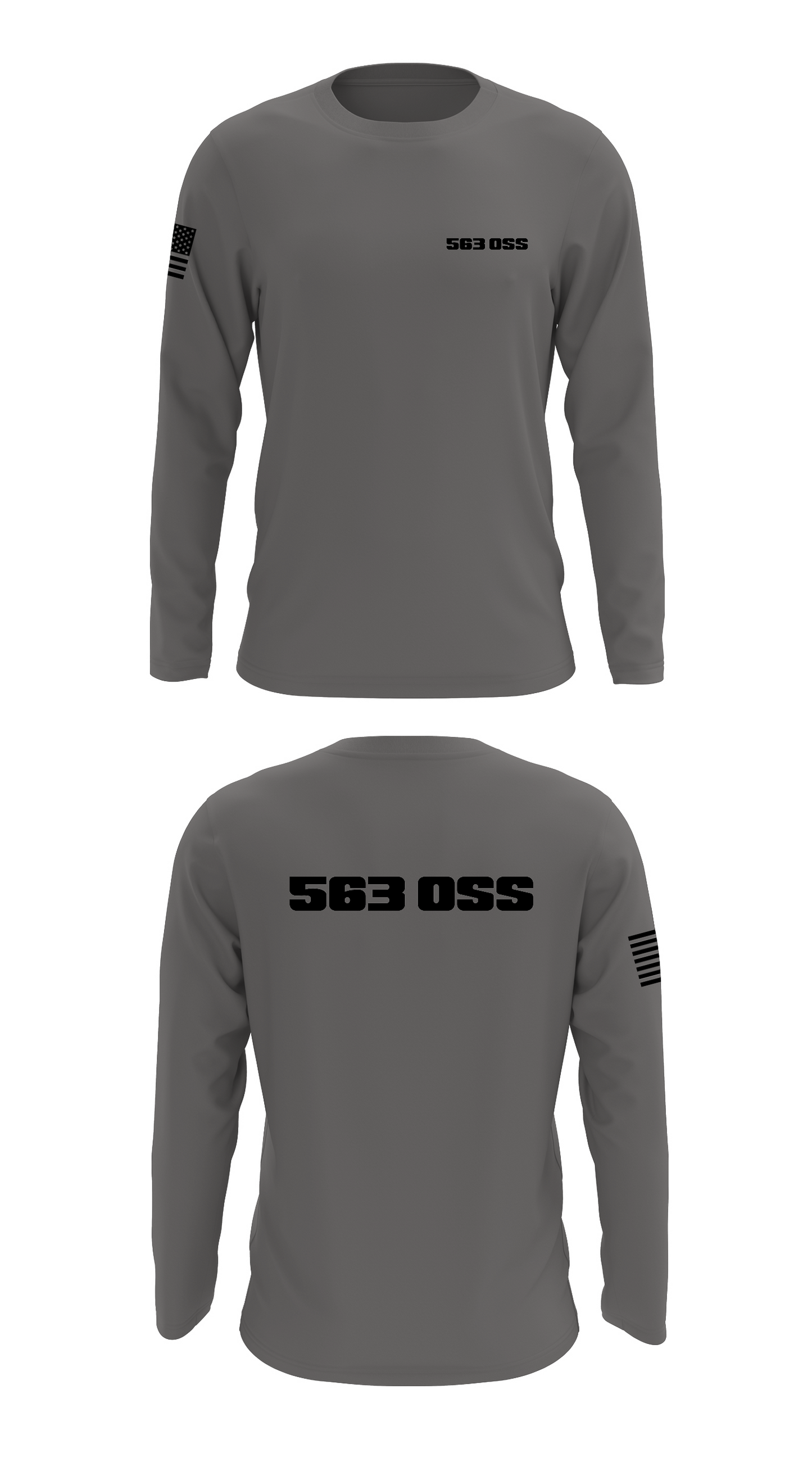 563 OSS Store 1 Core Men's LS Performance Tee - 59853804032