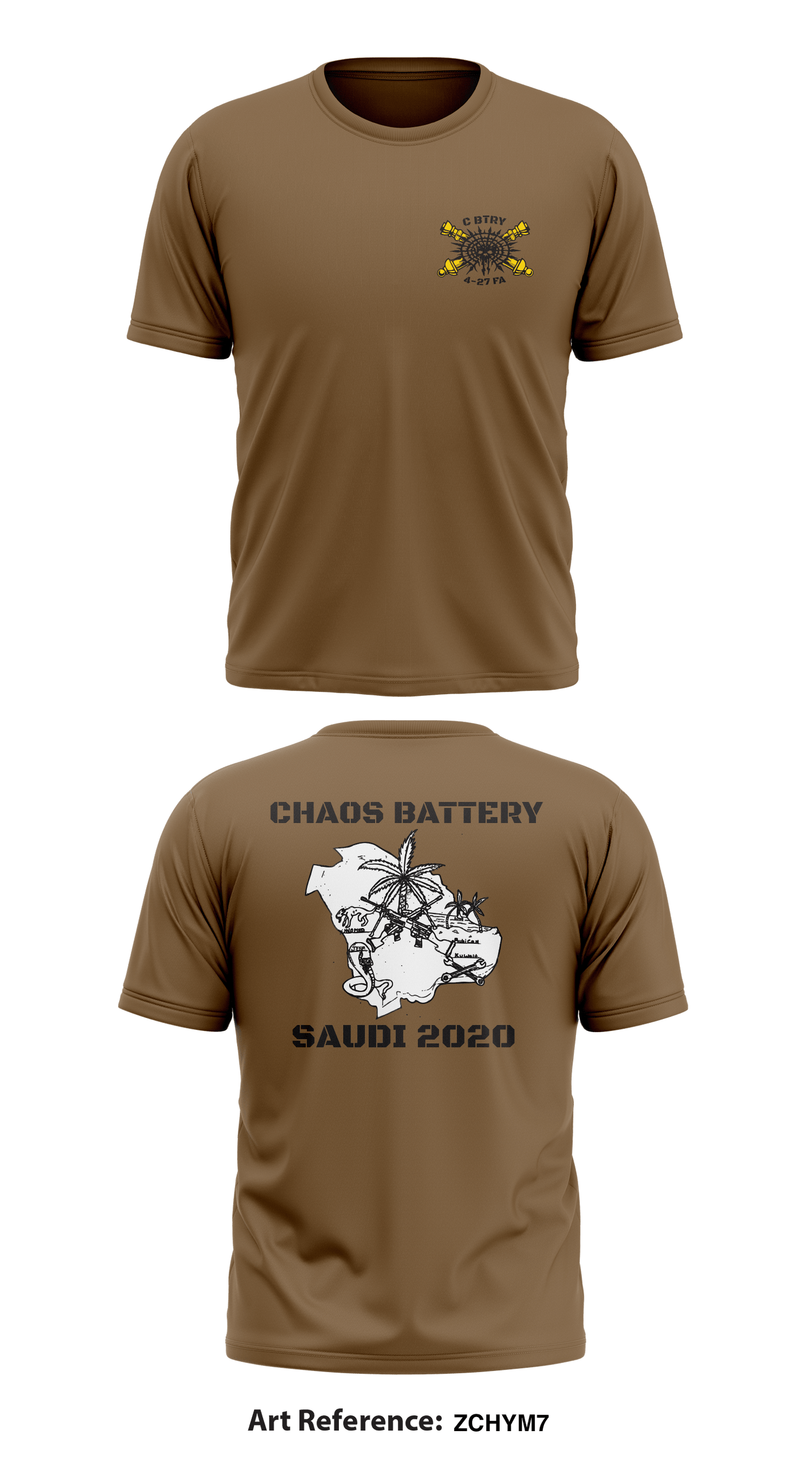 Chaos Battery, 4-27 FA, 2/1 AD Store 1 Core Men's SS Performance Tee - zcHYm7