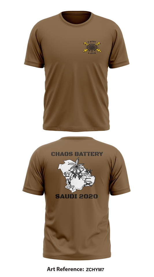 Chaos Battery, 4-27 FA, 2/1 AD Store 1 Core Men's SS Performance Tee - zcHYm7