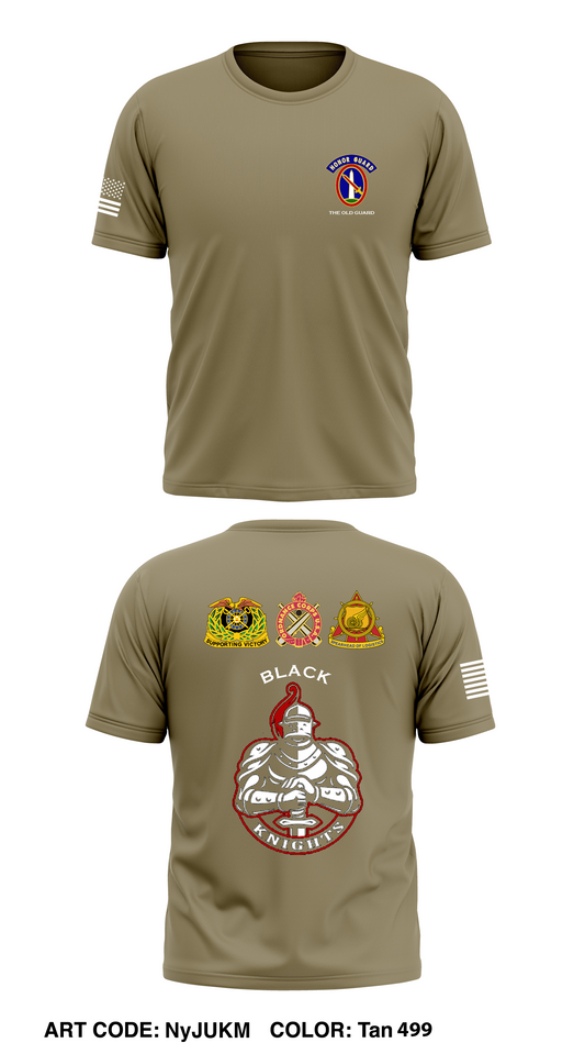 529th RSC, 4th BN, 3rd IN REGT Store 1 Core Men's SS Performance Tee - NyJUKM