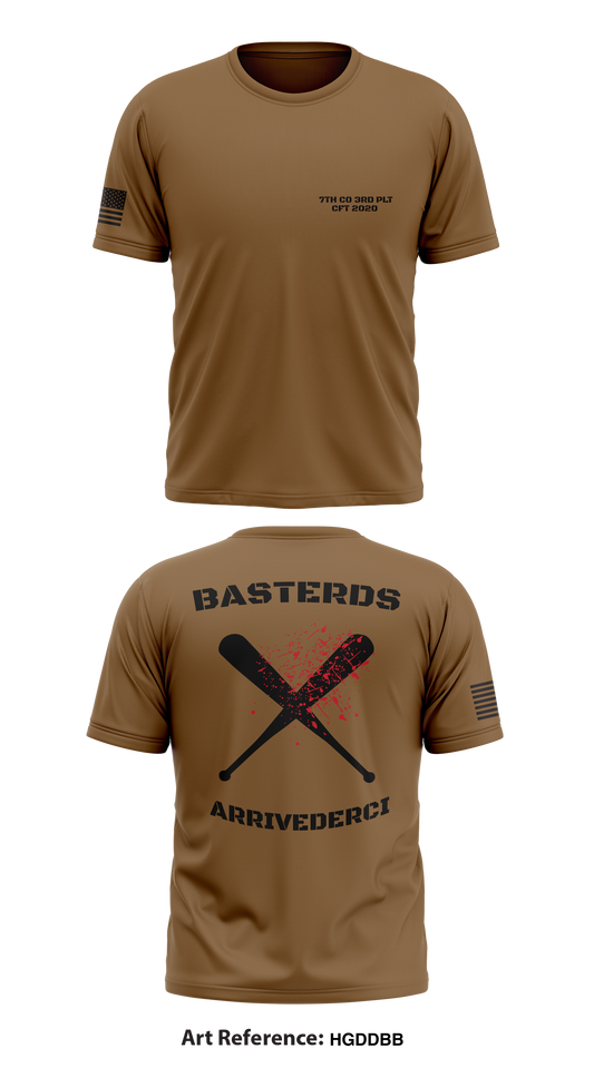 Basterds Store 1 Core Men's SS Performance Tee - hGddbB