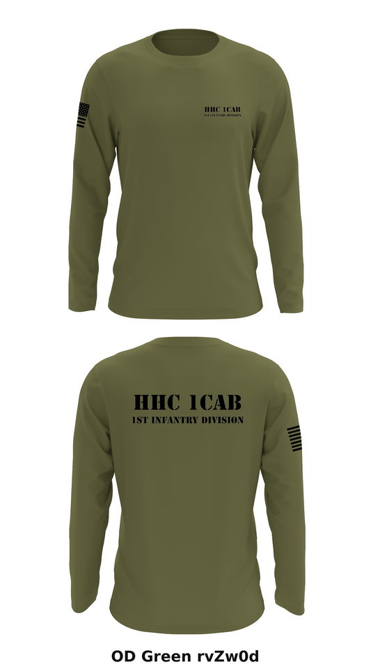 HHC 1CAB Store 1 Core Men's LS Performance Tee - rvZw0d