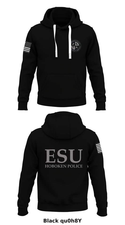 Hoboken Police Emergency Service Unit Store 1  Core Men's Hooded Performance Sweatshirt - qu0h8Y