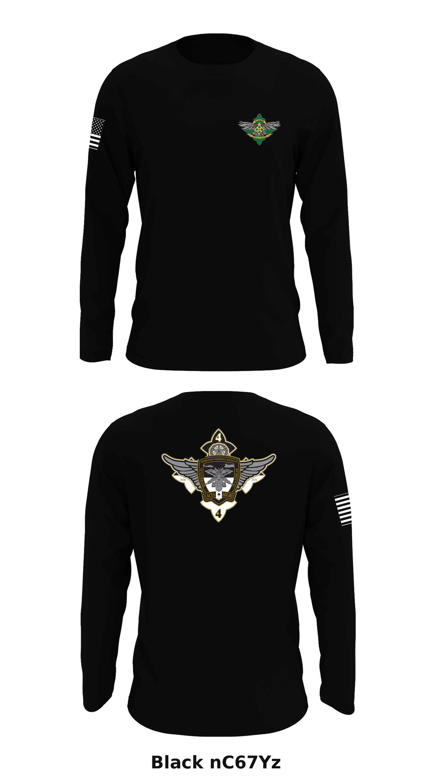 4-4 Attack Battalion Store 1 Core Men's LS Performance Tee - nC67Yz