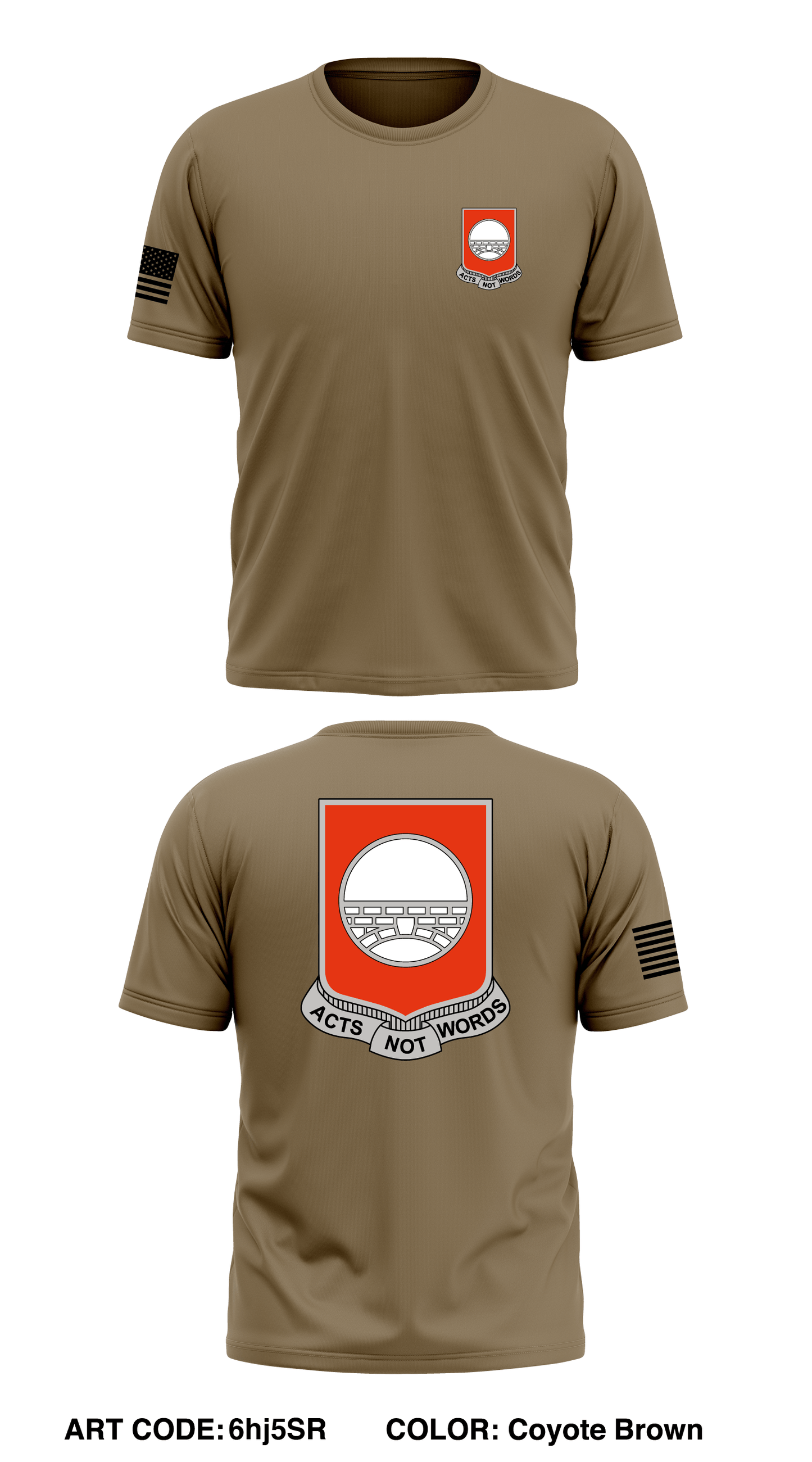 E CO, 91 ENBN, 1 CAV Store 1 Core Men's SS Performance Tee - 6hj5SR
