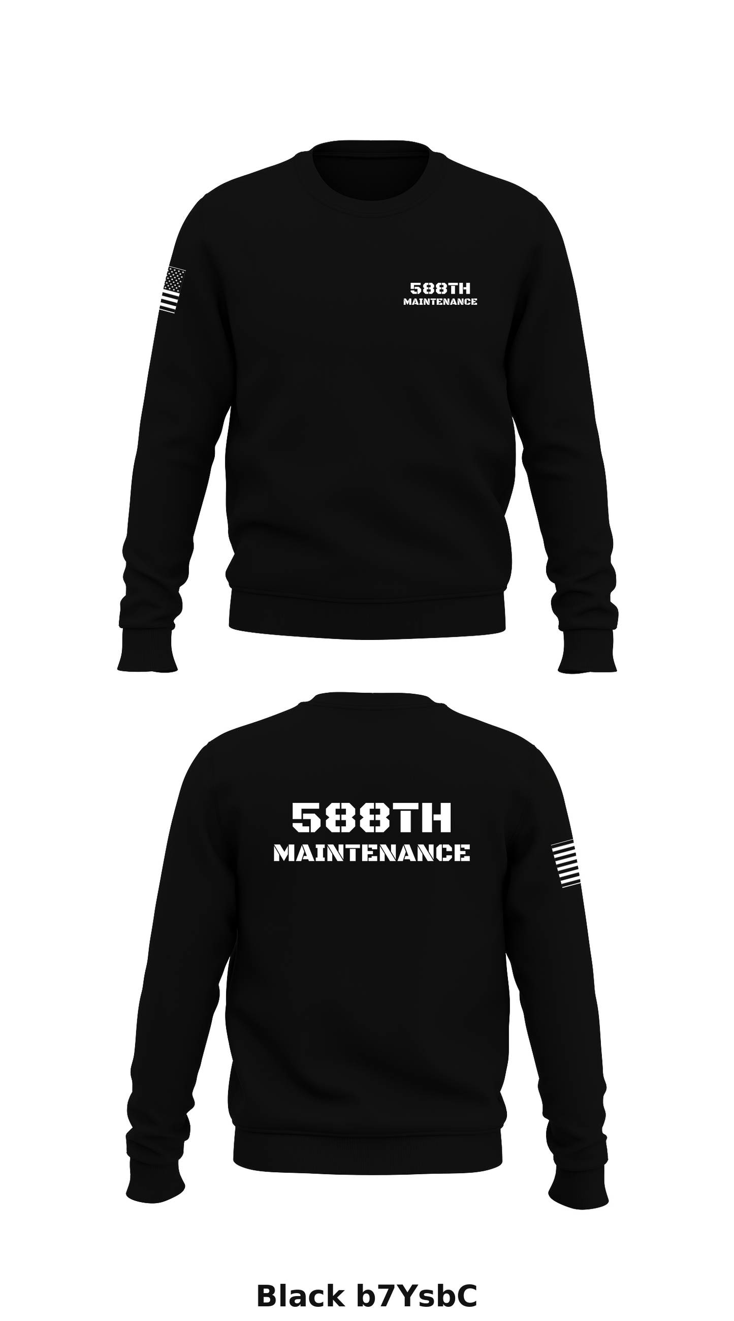 588th Maintenance Store 1 Core Men's Crewneck Performance Sweatshirt - b7YsbC