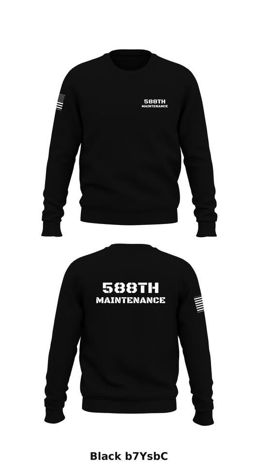 588th Maintenance Store 1 Core Men's Crewneck Performance Sweatshirt - b7YsbC