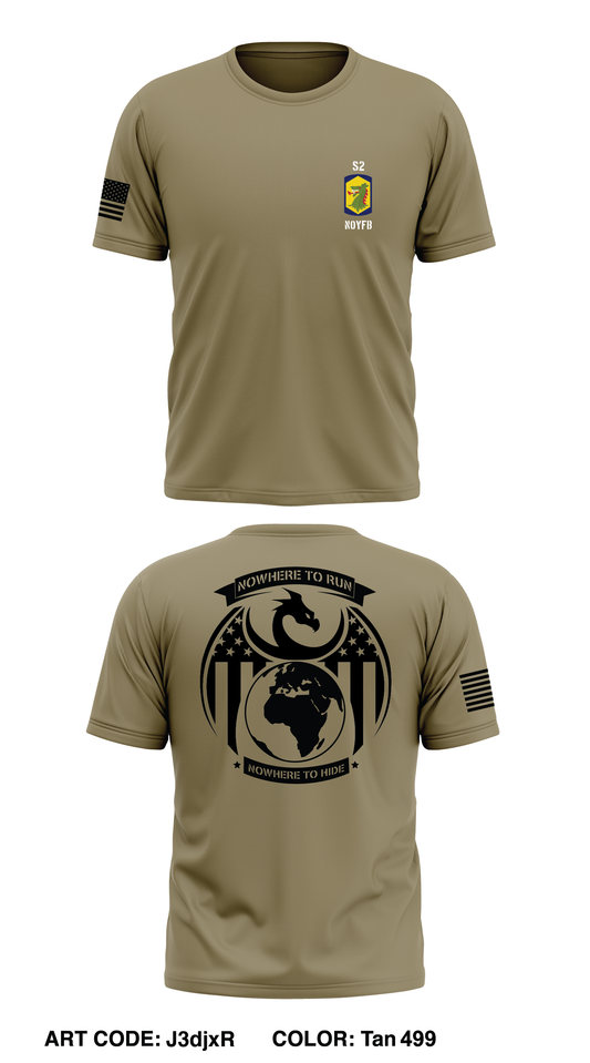 404th MEB S2 Deployment Store 1 Core Men's SS Performance Tee - J3djxR