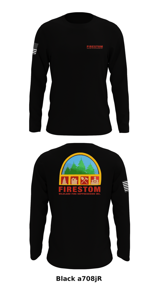 FWFS Crew6 Store 1 Core Men's LS Performance Tee - a708jR
