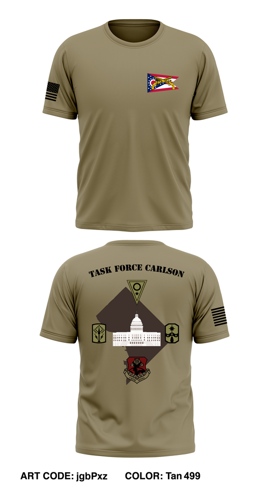 Task Force Carlson Store 1 Core Men's SS Performance Tee - jgbPxz