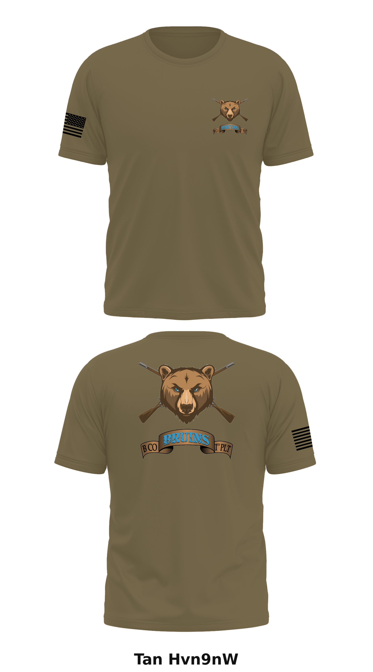 B Co, 2nd BN, 2nd IN REGT Store 1 Core Men's SS Performance Tee - Hvn9nW