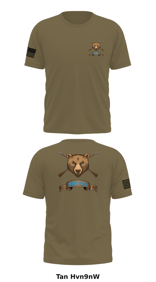 B Co, 2nd BN, 2nd IN REGT Store 1 Core Men's SS Performance Tee - Hvn9nW