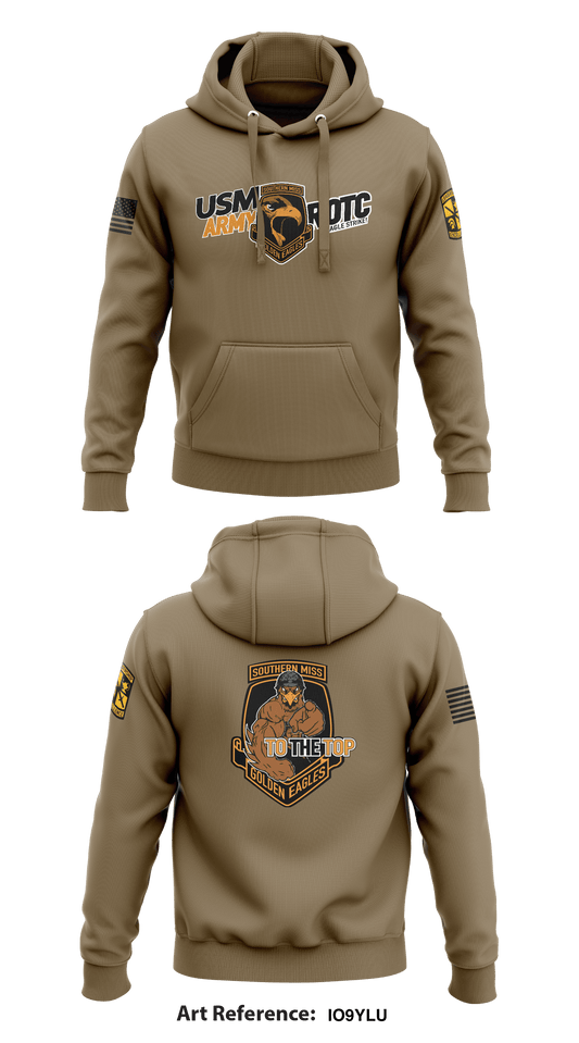 USM ROTC Store 1  Core Men's Hooded Performance Sweatshirt - Io9YLu