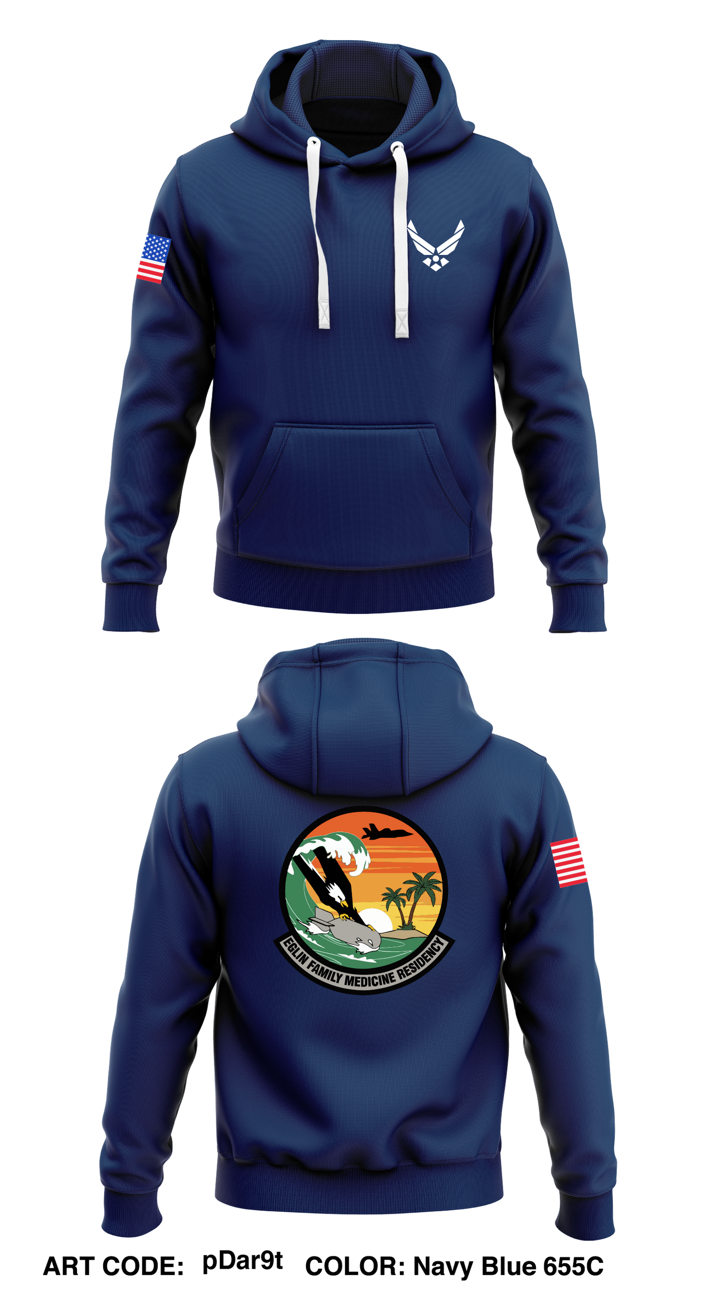 Eglin FMR Store 1  Core Men's Hooded Performance Sweatshirt - pDar9t