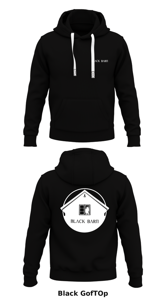 Black barn  Store 1  Core Men's Hooded Performance Sweatshirt - GofTOp