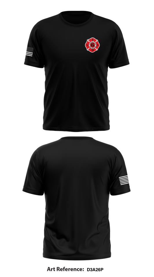 Veteran Affairs Fire Department-Bath, NY Store 1 Core Men's SS Performance Tee - D3A26p