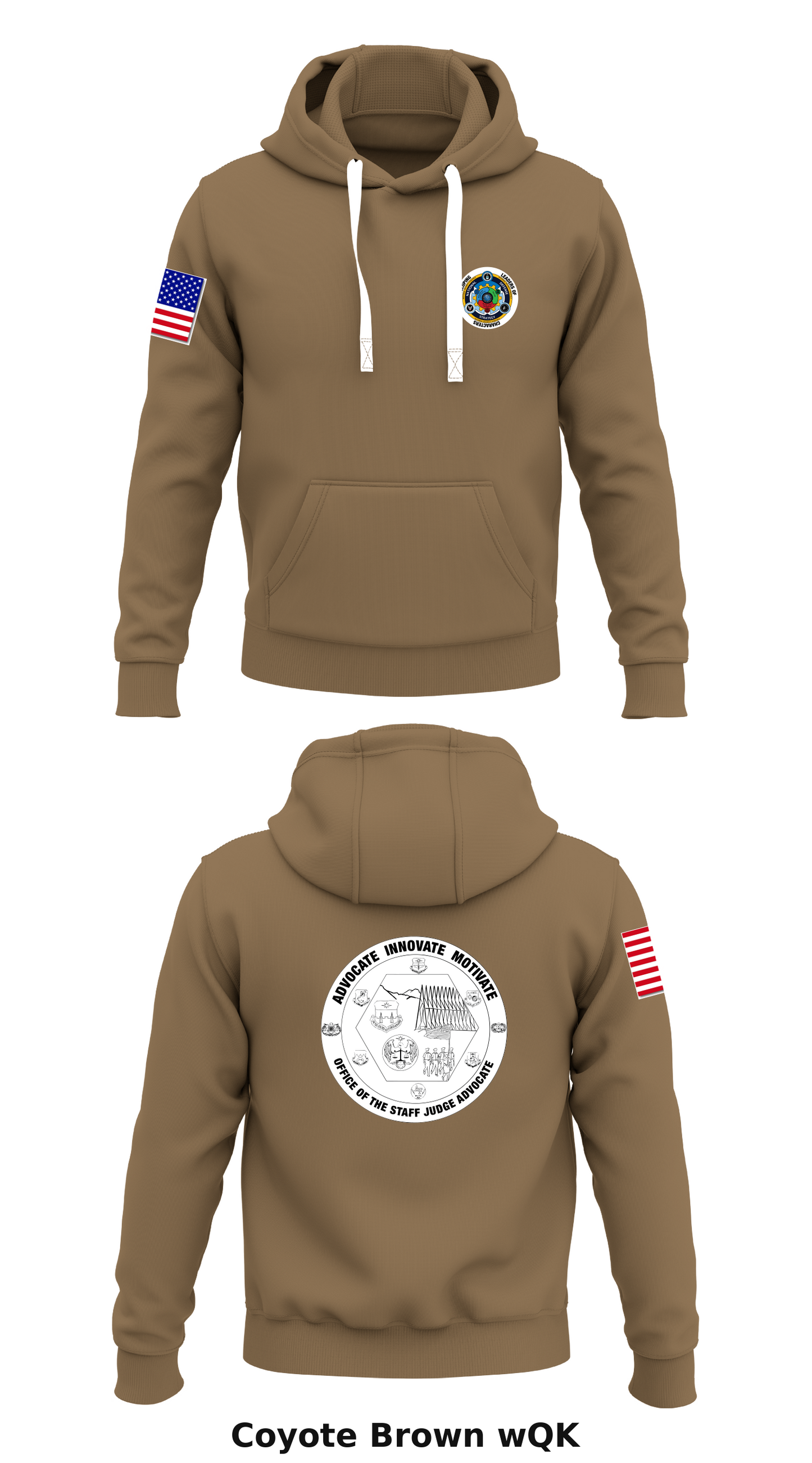 United States Air Force Academy Legal Office Store 1  Core Men's Hooded Performance Sweatshirt - wQK