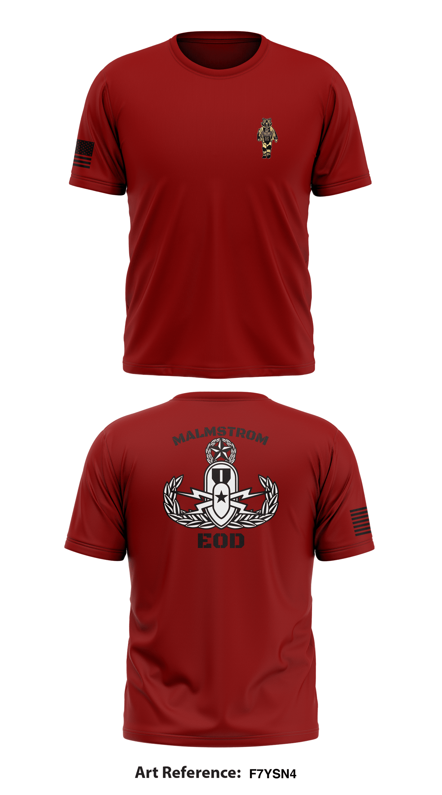 Malmstrom EOD Store 1 Core Men's SS Performance Tee - f7ySN4