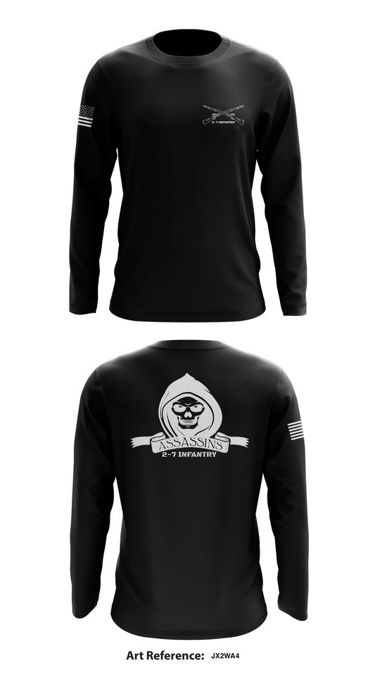 2-7 IN Store 1 Core Men's LS Performance Tee - jx2WA4