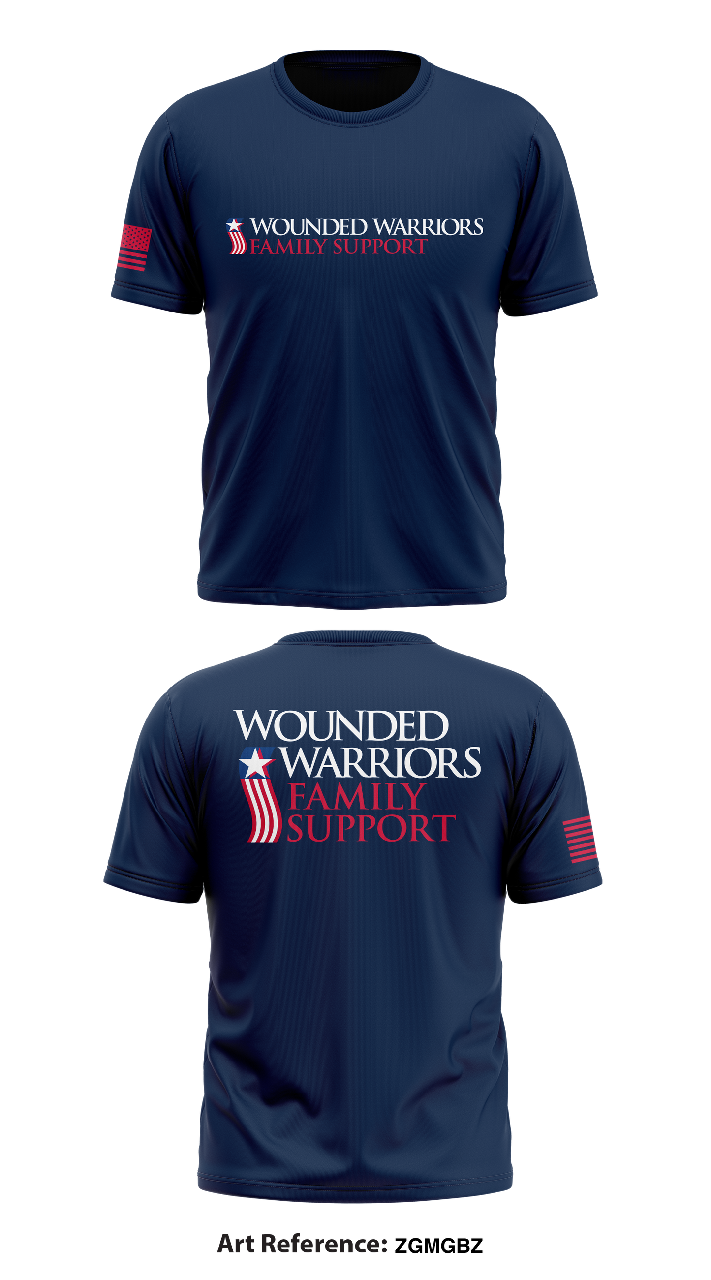 Wounded Warriors Family Support Store 1 Core Men's SS Performance Tee - ZgmGBZ