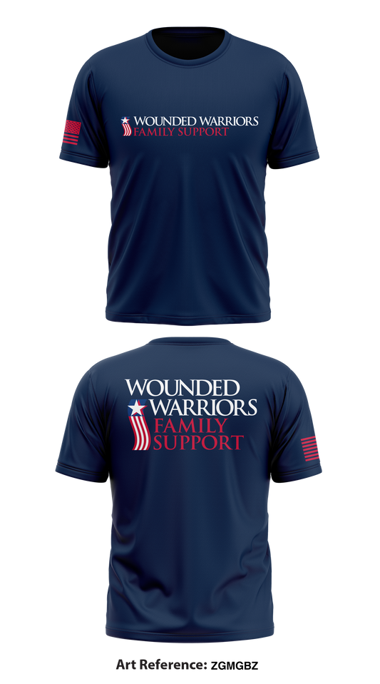 Wounded Warriors Family Support Store 1 Core Men's SS Performance Tee - ZgmGBZ