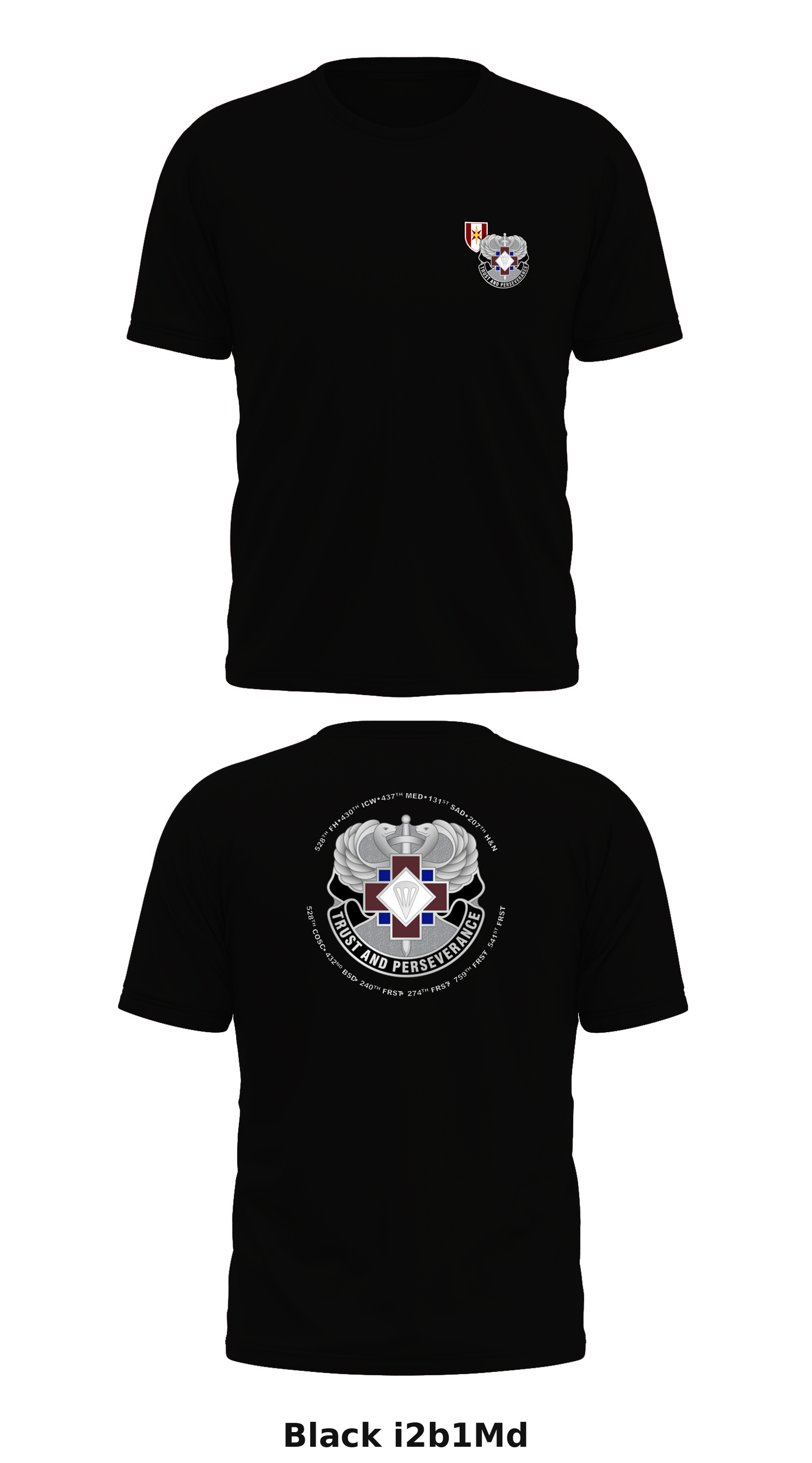 16TH HOSPITAL CENTER Store 1 Core Men's SS Performance Tee - i2b1Md