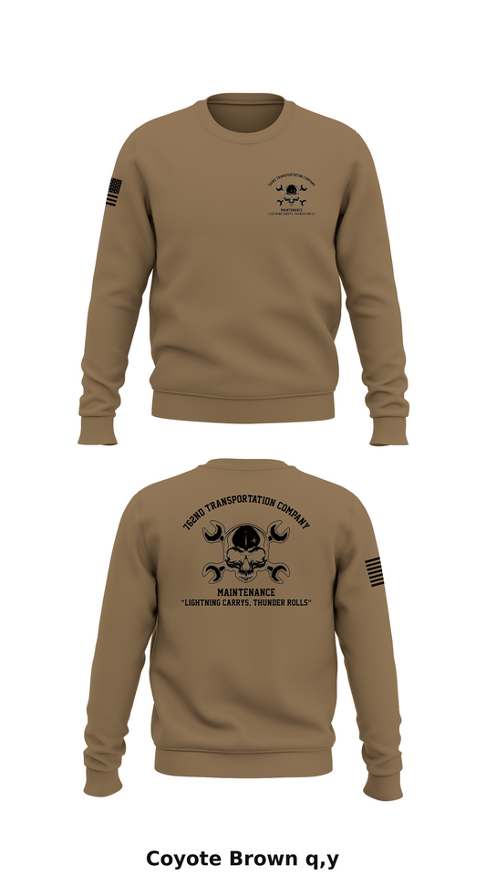 762nd Transportation Company Store 1 Core Men's Crewneck Performance Sweatshirt - q,y