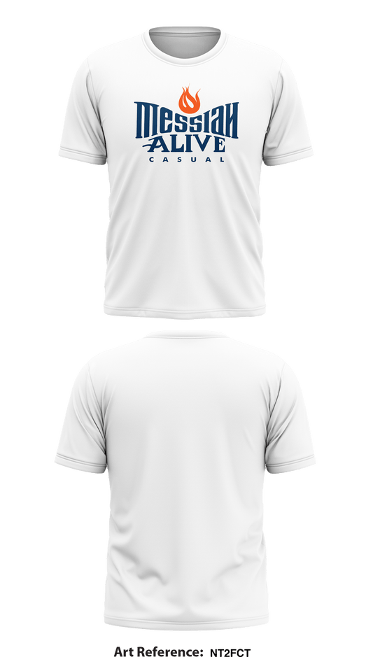 Messiah Alive Store 1 Core Men's SS Performance Tee - NT2fCt