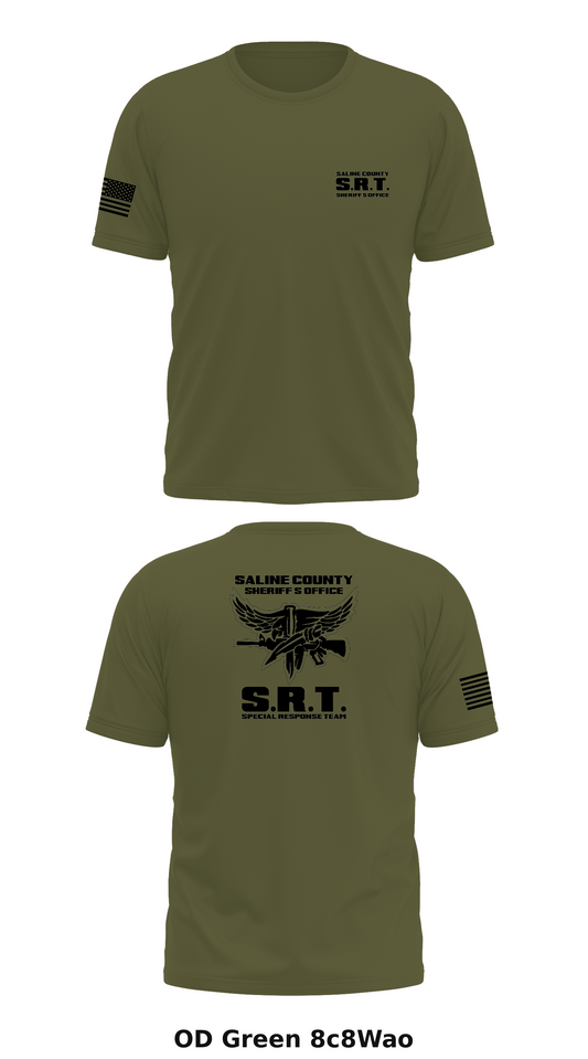 Saline County Special Response Team Store 1 Core Men's SS Performance Tee - 8c8Wao