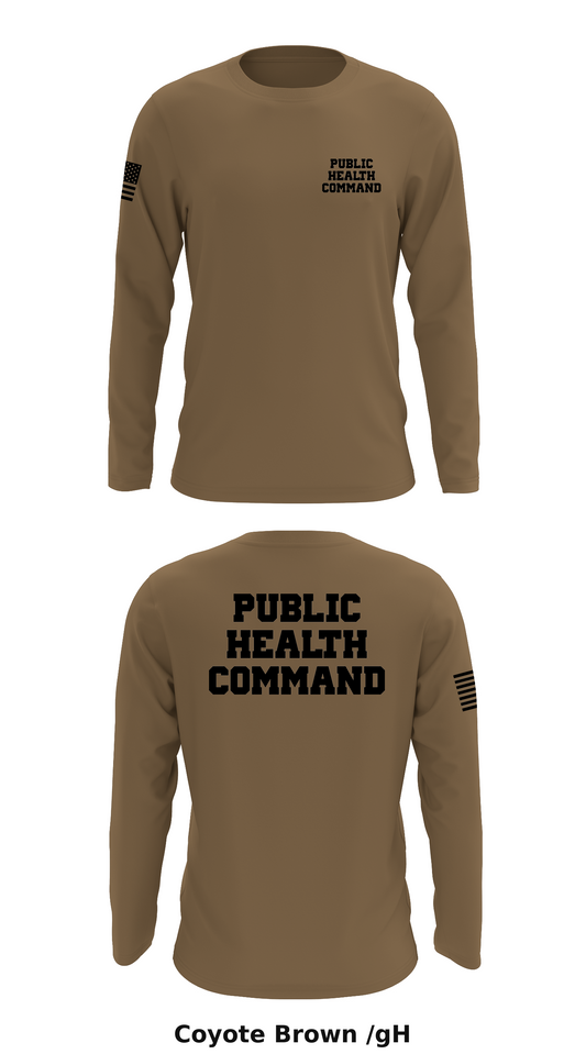 Public Health Command Store 1 Core Men's LS Performance Tee - /gH