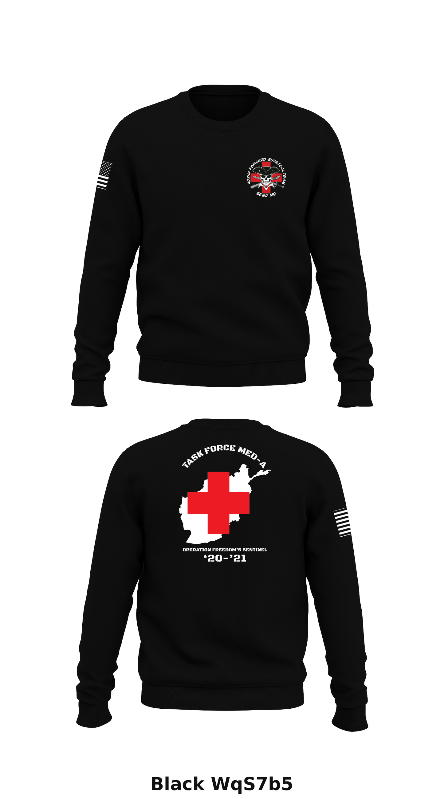 402nd FST Store 1 Core Men's Crewneck Performance Sweatshirt - WqS7b5