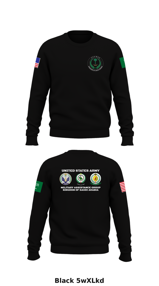 USA-MAG Store 1 Core Men's Crewneck Performance Sweatshirt - 5wXLkd