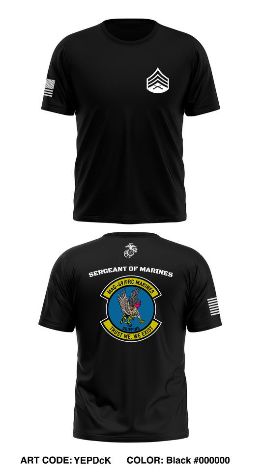 4th MAW, MAG 49, FRC/DET-E Store 1 Core Men's SS Performance Tee - YEPDcK