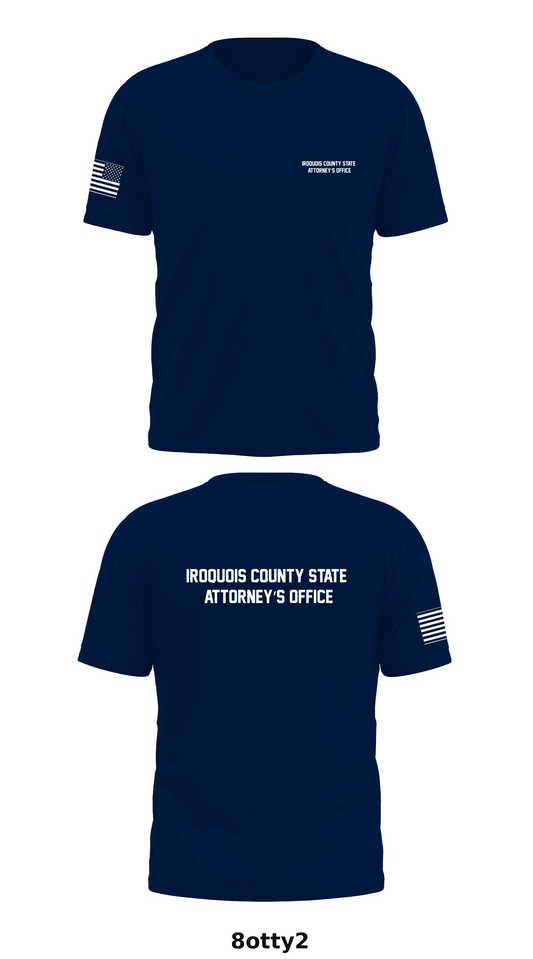 Iroquois County State’s Attorney’s Office Store 1 Core Men's SS Performance Tee - 8otty2