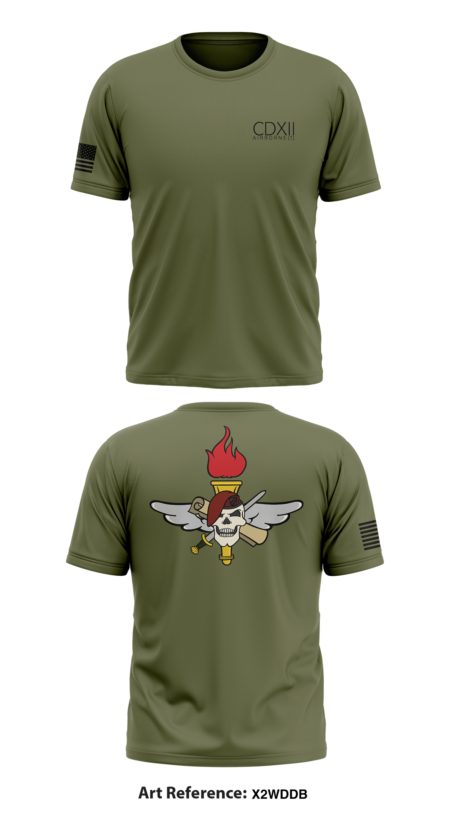 412th CA BN Store 1 Core Men's SS Performance Tee - x2wDDb