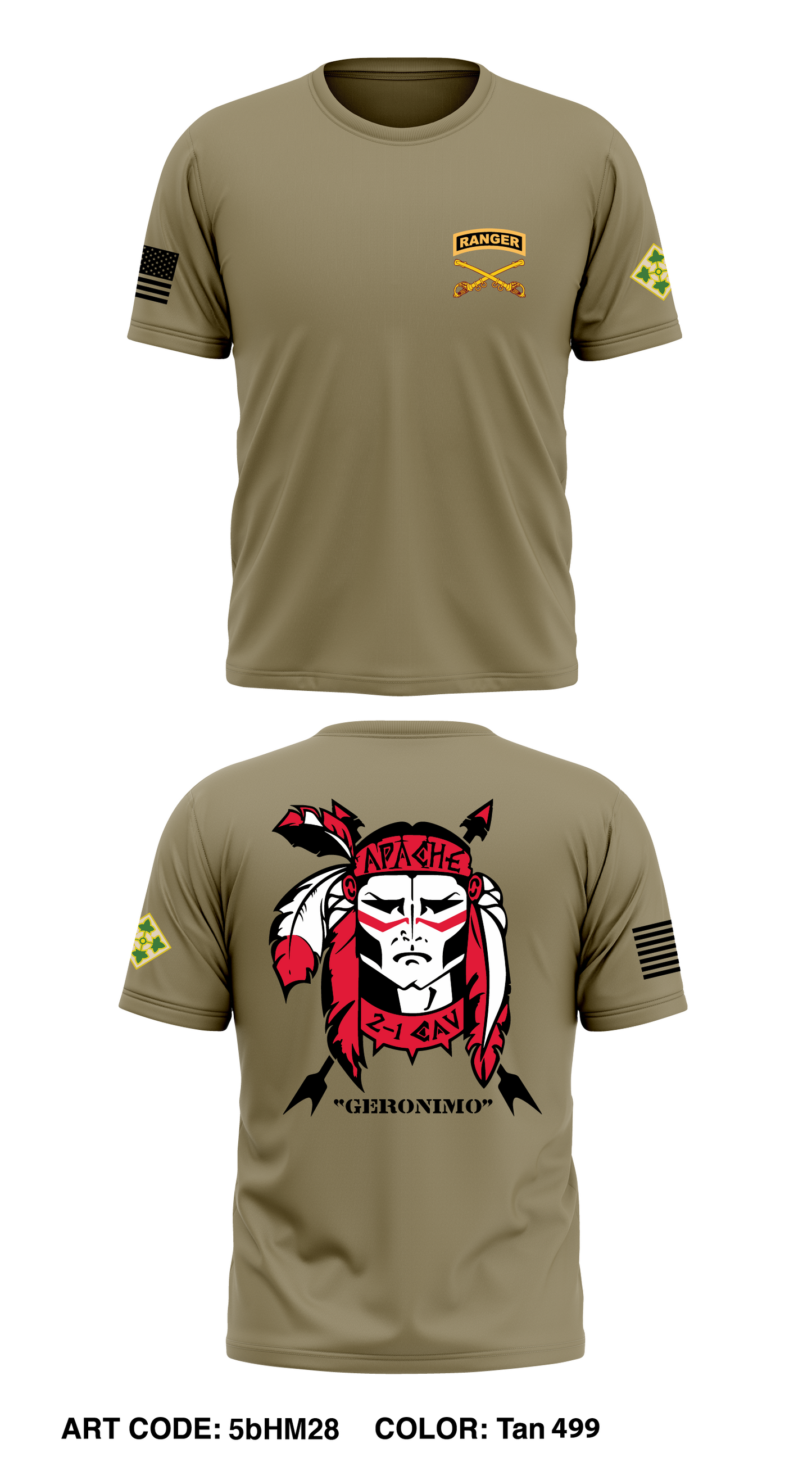 A TRP, 2-1 CAV Store 1 Core Men's SS Performance Tee - 5bHM28
