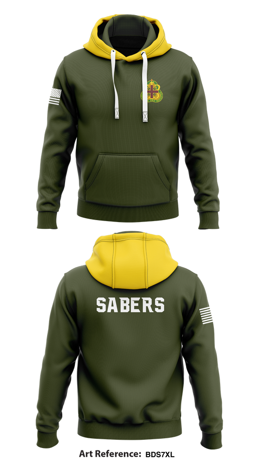 SABERS Store 2  Core Men's Hooded Performance Sweatshirt - BDS7xL