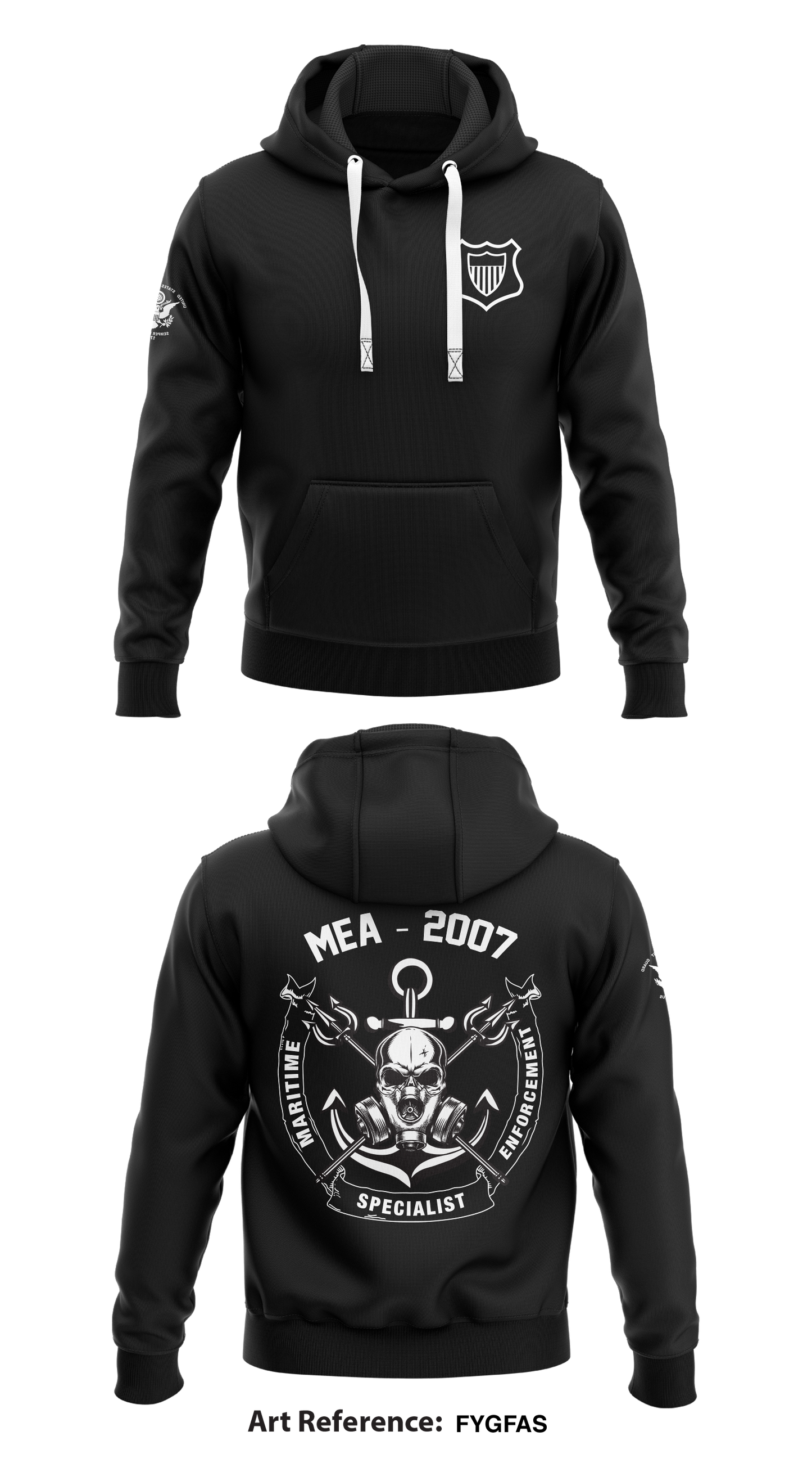 ME A school 27  Core Men's Hooded Performance Sweatshirt - FYGFAs