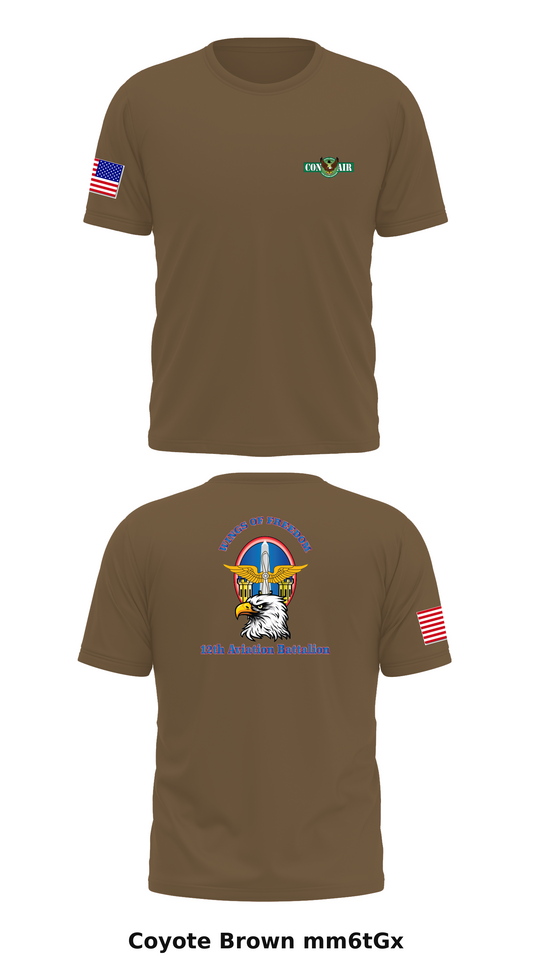 12th Aviation Battalion Store 1 Core Men's SS Performance Tee - mm6tGx