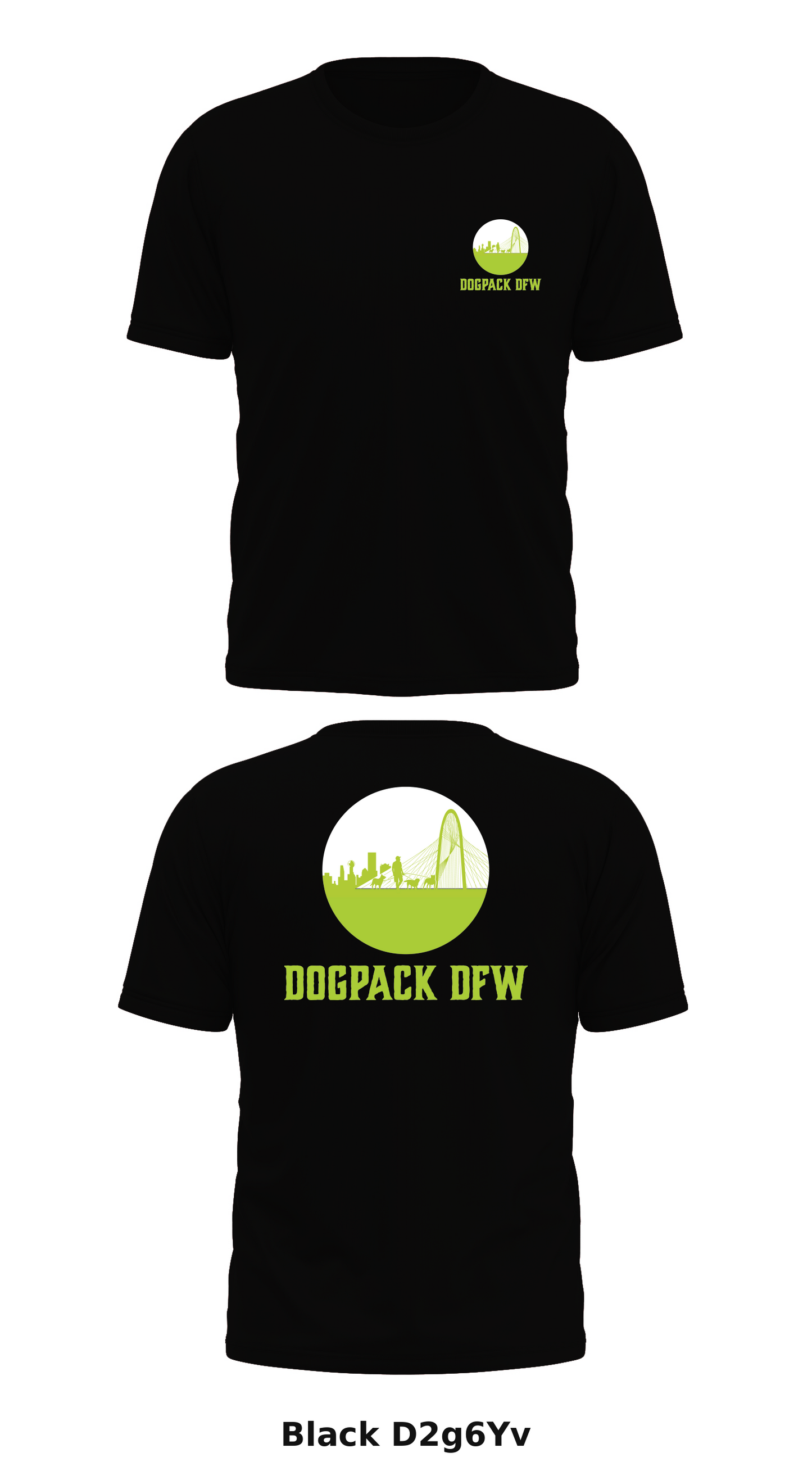 DogPack DFW Store 1 Core Men's SS Performance Tee - D2g6Yv