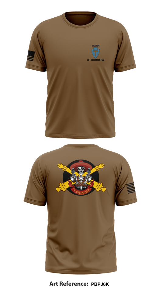 3-133rd FA Store 1 Core Men's SS Performance Tee - pBpJ6K